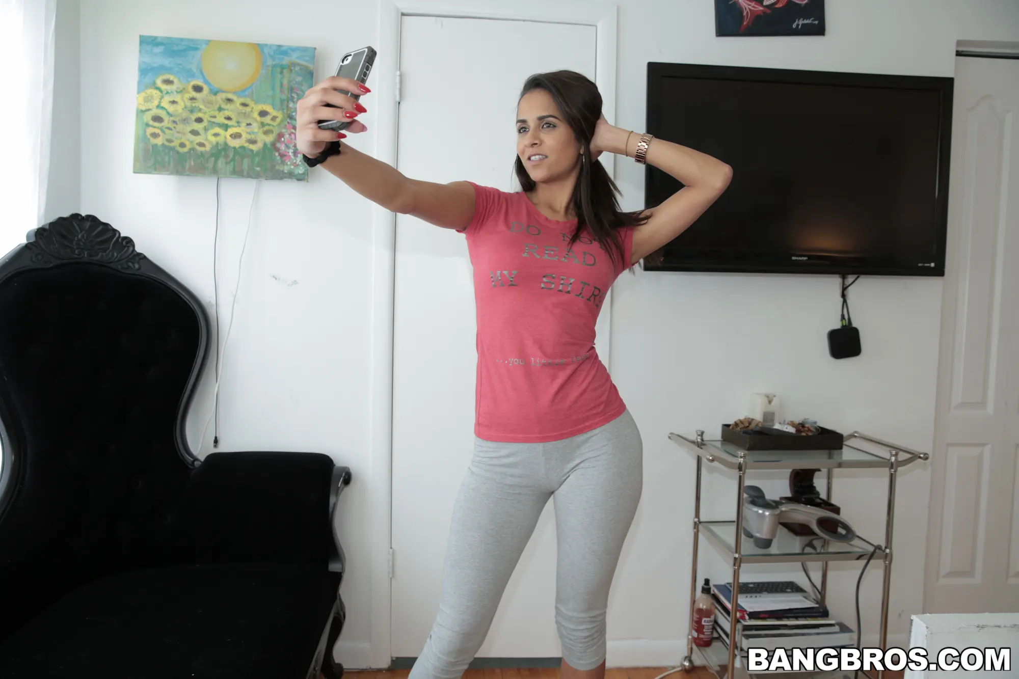 Bangbros 'Brazilian maid undressed and fucked' starring Abby Lee Brazil (Photo 16)