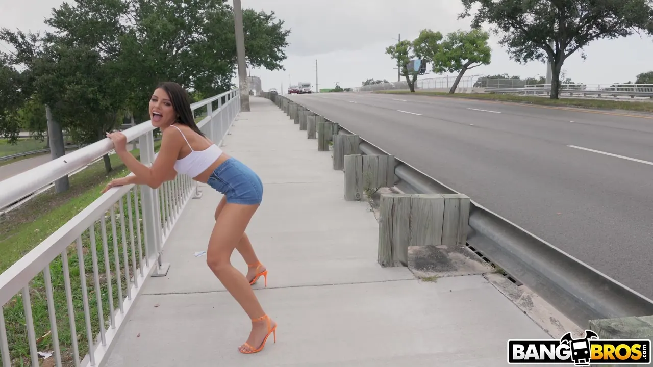 Bangbros 'Adriana Squirts From Anal in Public' starring Adriana Chechik (Photo 76)