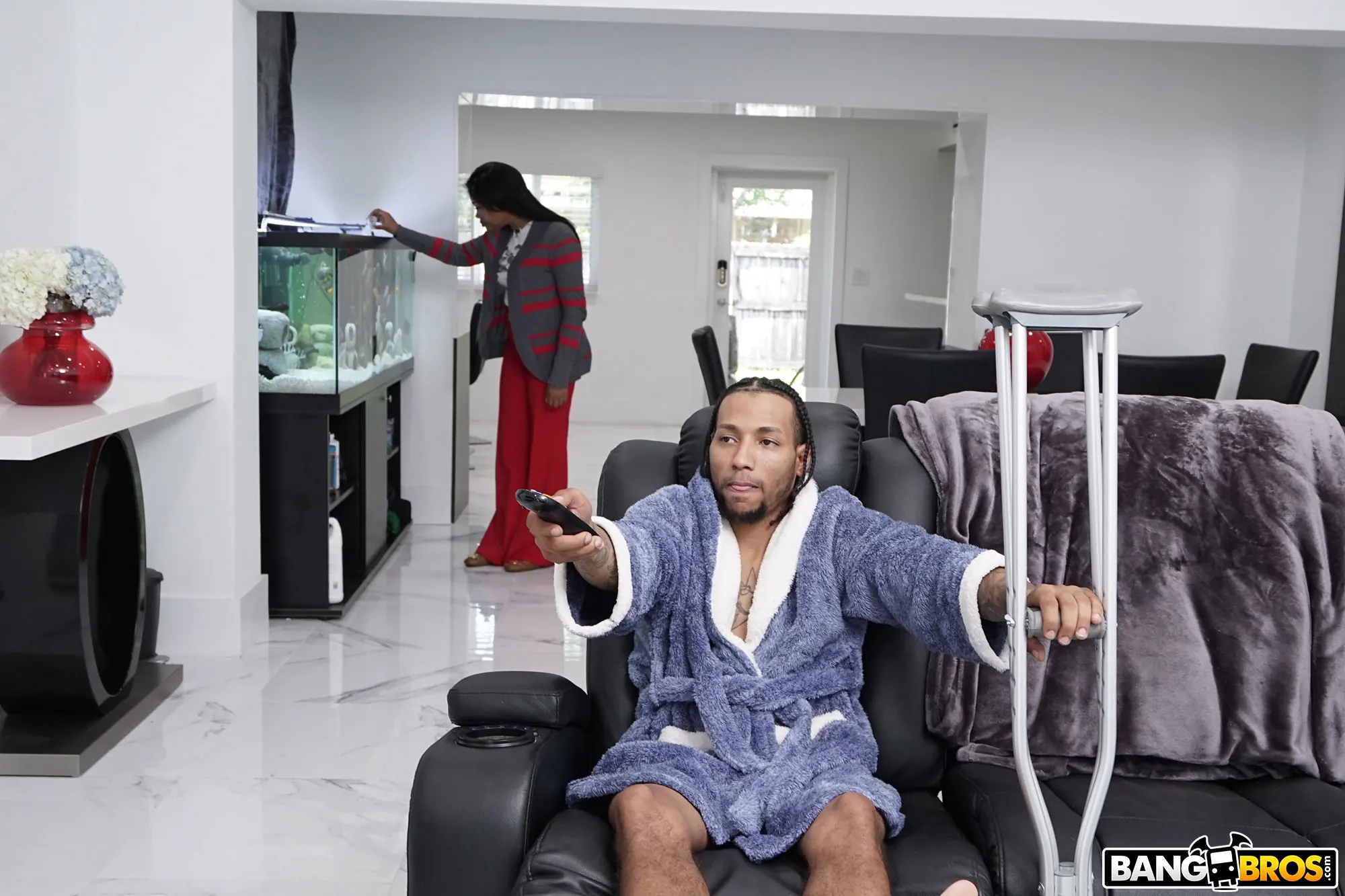 Bangbros 'El polvo interracial de Aidra' protagonizando Aidra Fox (foto 1)