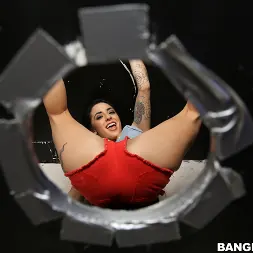 Alexa Aimes in 'Bangbros' Hot Tattooed Girl does the glory hole (Thumbnail 63)