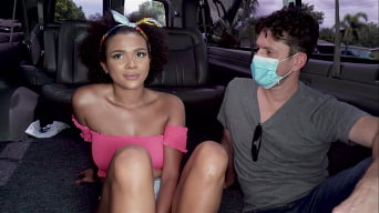 Alina Ali in 'Hot Ebony Hops on the Bus'