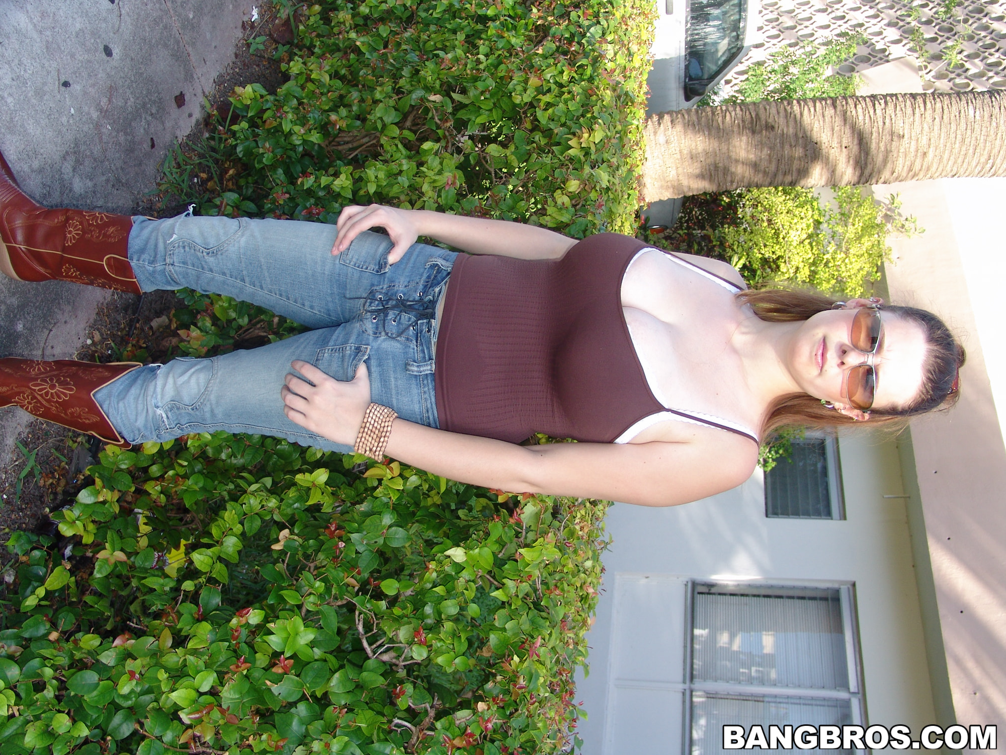 Bangbros 'Amazing natural big tits' starring Ana (Photo 10)