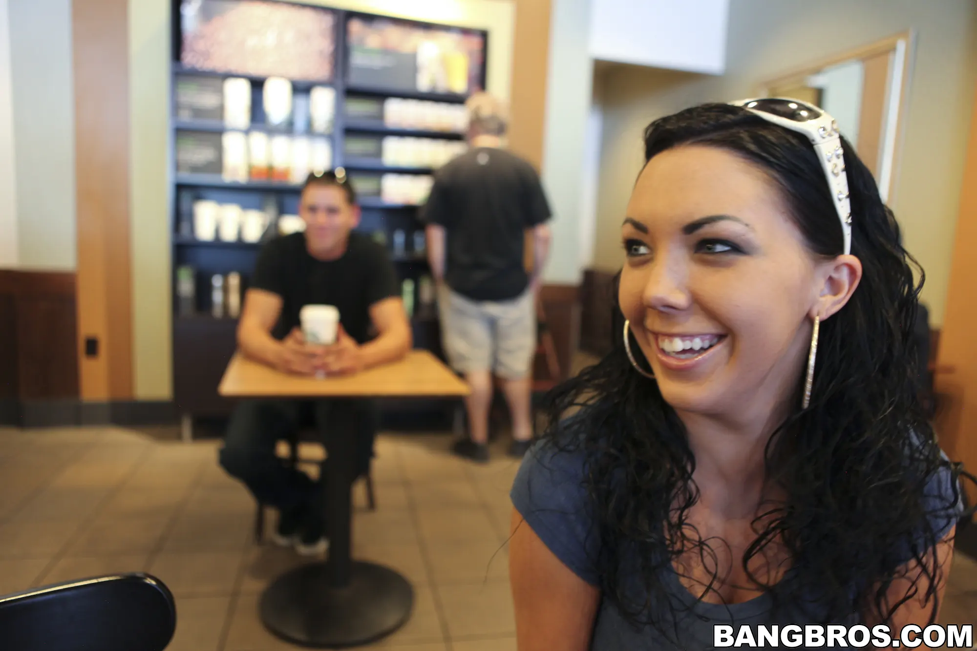 Bangbros 'Small guy, Tall order. Tall guy, Tiny situation' starring Angela Attison (Photo 108)