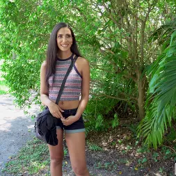 Angelica Cruz in 'Bangbros' Getting Her Pussy Stretched on The Bus (Thumbnail 84)