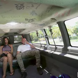 Angelica Cruz in 'Bangbros' Getting Her Pussy Stretched on The Bus (Thumbnail 147)