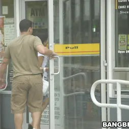 Anna in 'Bangbros' Gas Station Sucking! (Thumbnail 30)