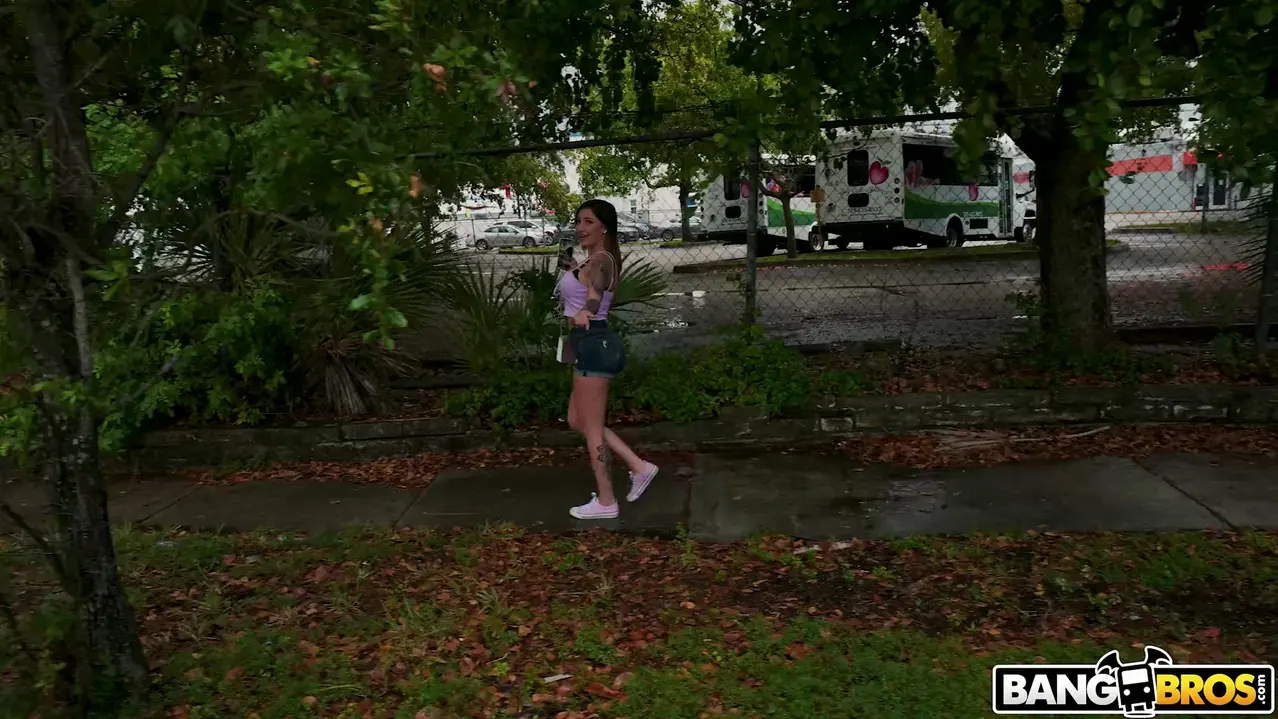 Bangbros 'Chica salvaje hace twerking para un paseo' protagonizando Anna Chambers (foto 64)