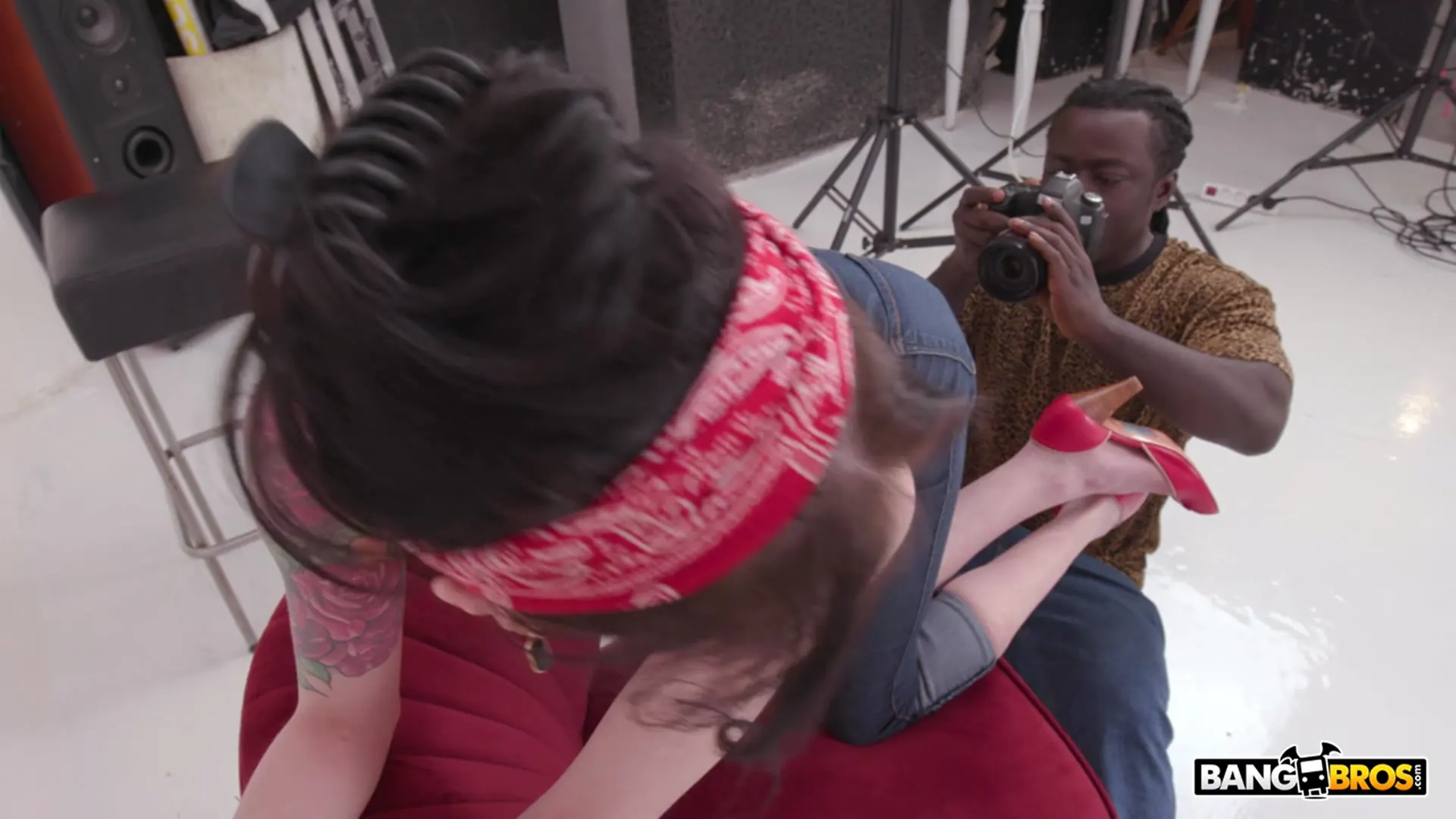 Bangbros 'Tomar fotos, tomar pene' protagonizando Anna de Ville (foto 100)