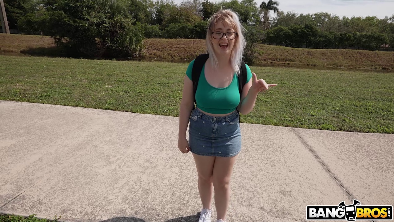 Bangbros 'Nerdy Blonde Takes Big Dick' starring Annie Archer (Photo 1200)