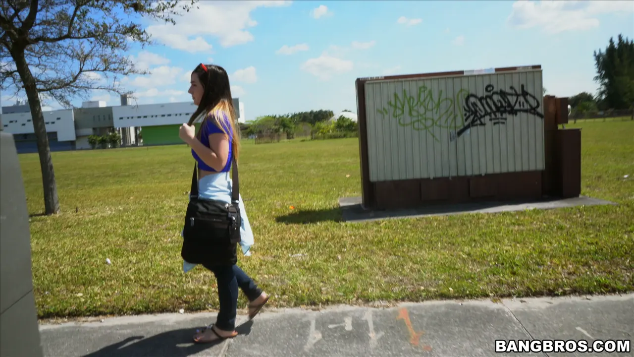 Bangbros 'Fucking (Over) a Hot Petite College Chick' starring Bambi Brooks (Photo 18)