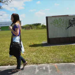 Bambi Brooks in 'Bangbros' Fucking (Over) a Hot Petite College Chick (Thumbnail 18)