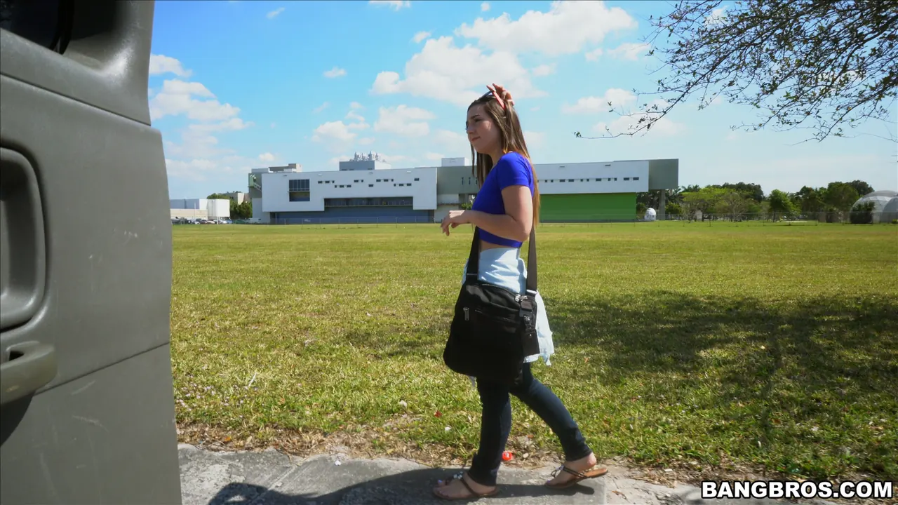 Bangbros 'Fucking (Over) a Hot Petite College Chick' starring Bambi Brooks (Photo 36)