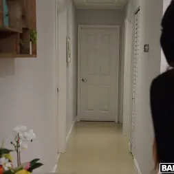 Bella Rolland en 'Bangbros' Un ladrón recibe una bofetada en el pecho (Miniatura 104)