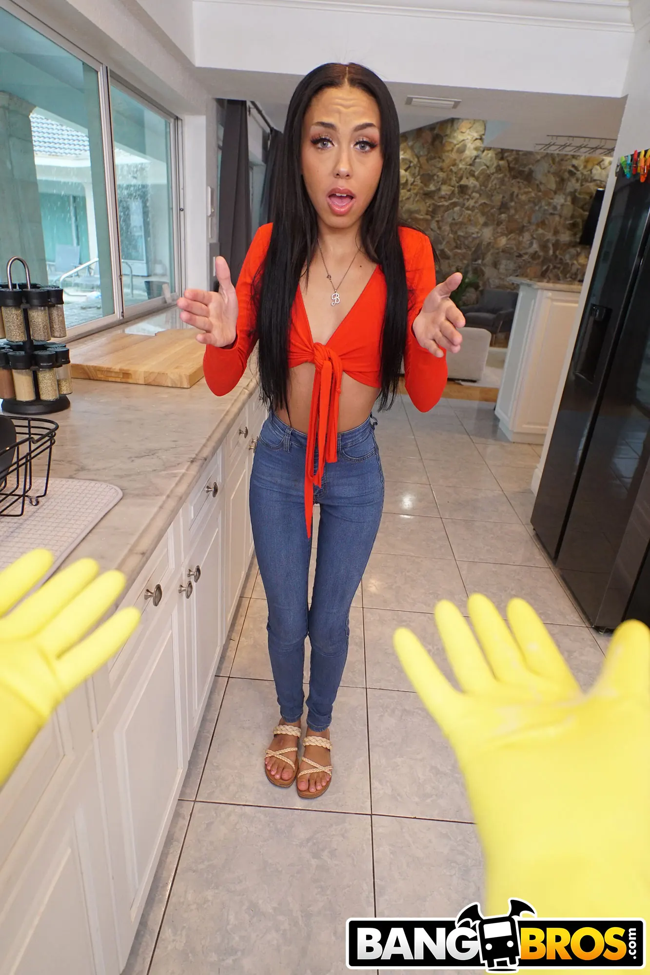 Bangbros 'A Brick Dick' starring Bianca Bangs (Photo 10)