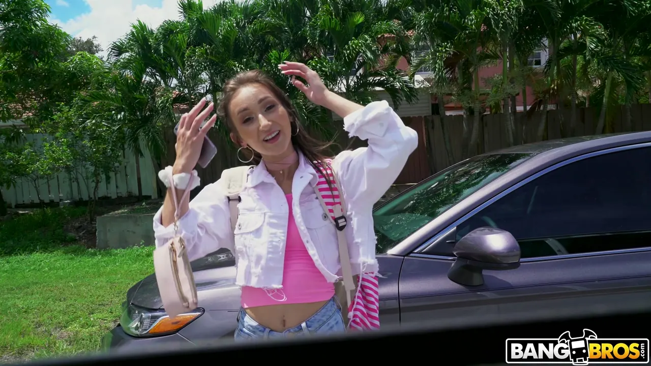 Bangbros 'Wild 19 y'o Gets Fucked on The Bus' starring Carmen Rae (Photo 19)