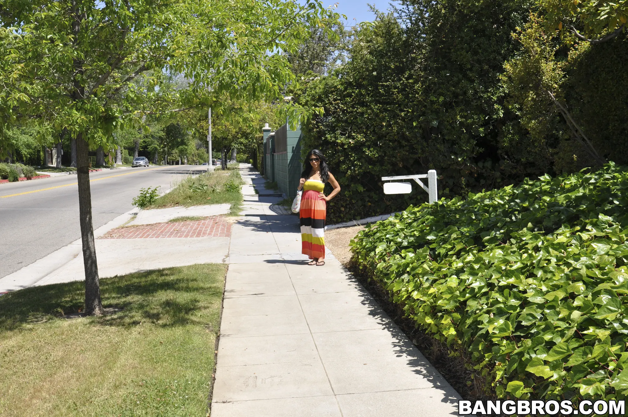 Bangbros 'Pool Side Fuckin'' starring Cassandra Cruz (Photo 1)