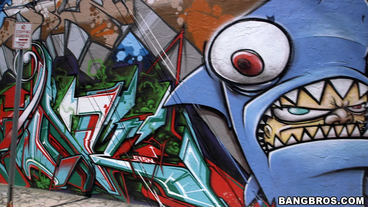 Bangbros 'Amateur with glasses gets fucked on BangBus' starring Charlie Stevens (Photo 1)