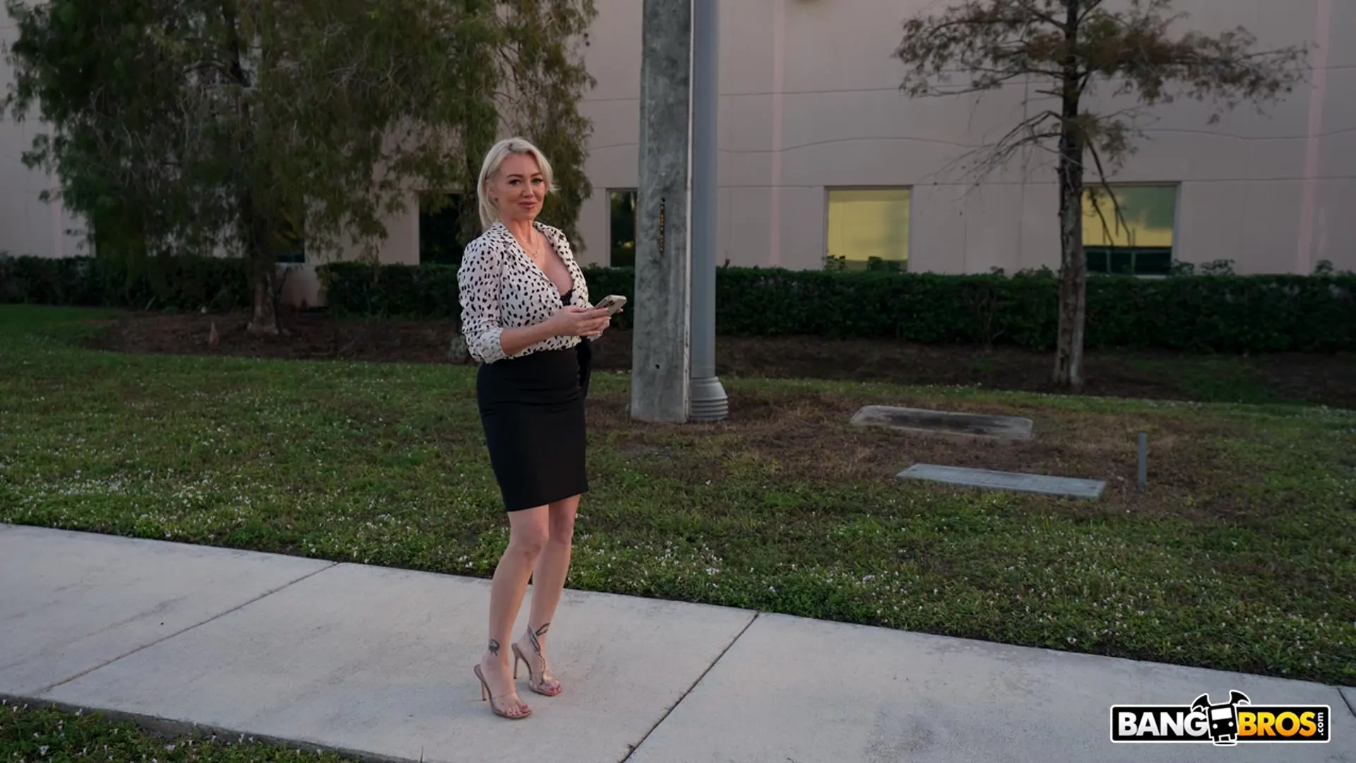 Bangbros 'Business Woman Fucks on The Bus' starring Chloe Adams (Photo 108)