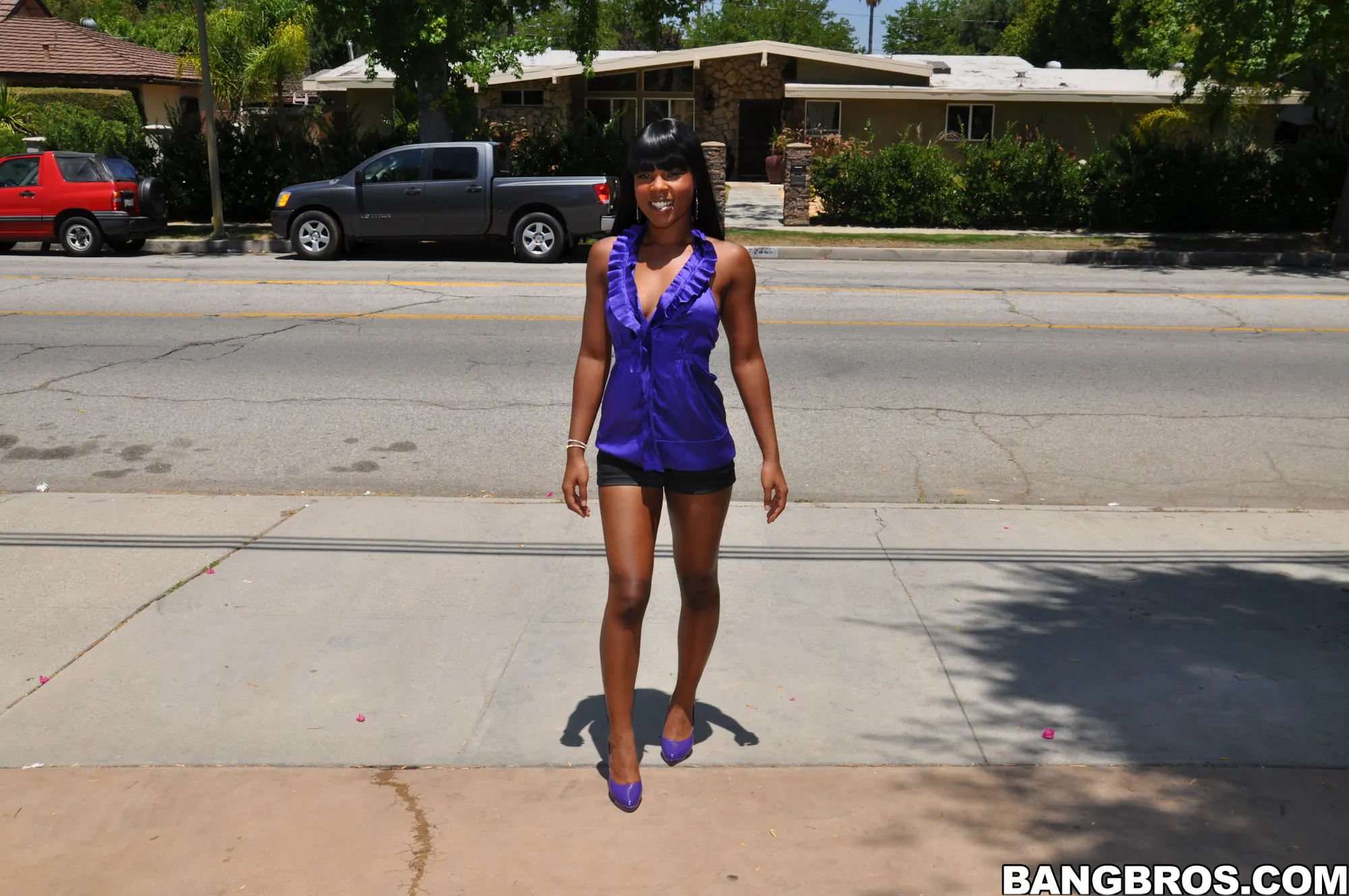 Bangbros 'Poolside Fun' starring Coffee Brown (Photo 12)