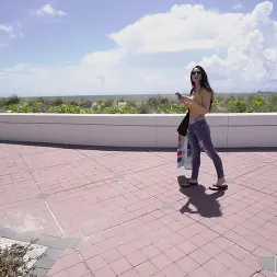 GG Wicked in 'Bangbros' Super Sexy Violet Gets Fucked In The Bus (Thumbnail 1)