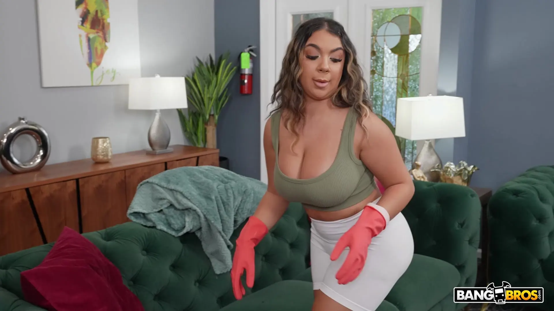 Bangbros 'Latina Maid Gets To Work' starring Gigi Lysette (Photo 68)