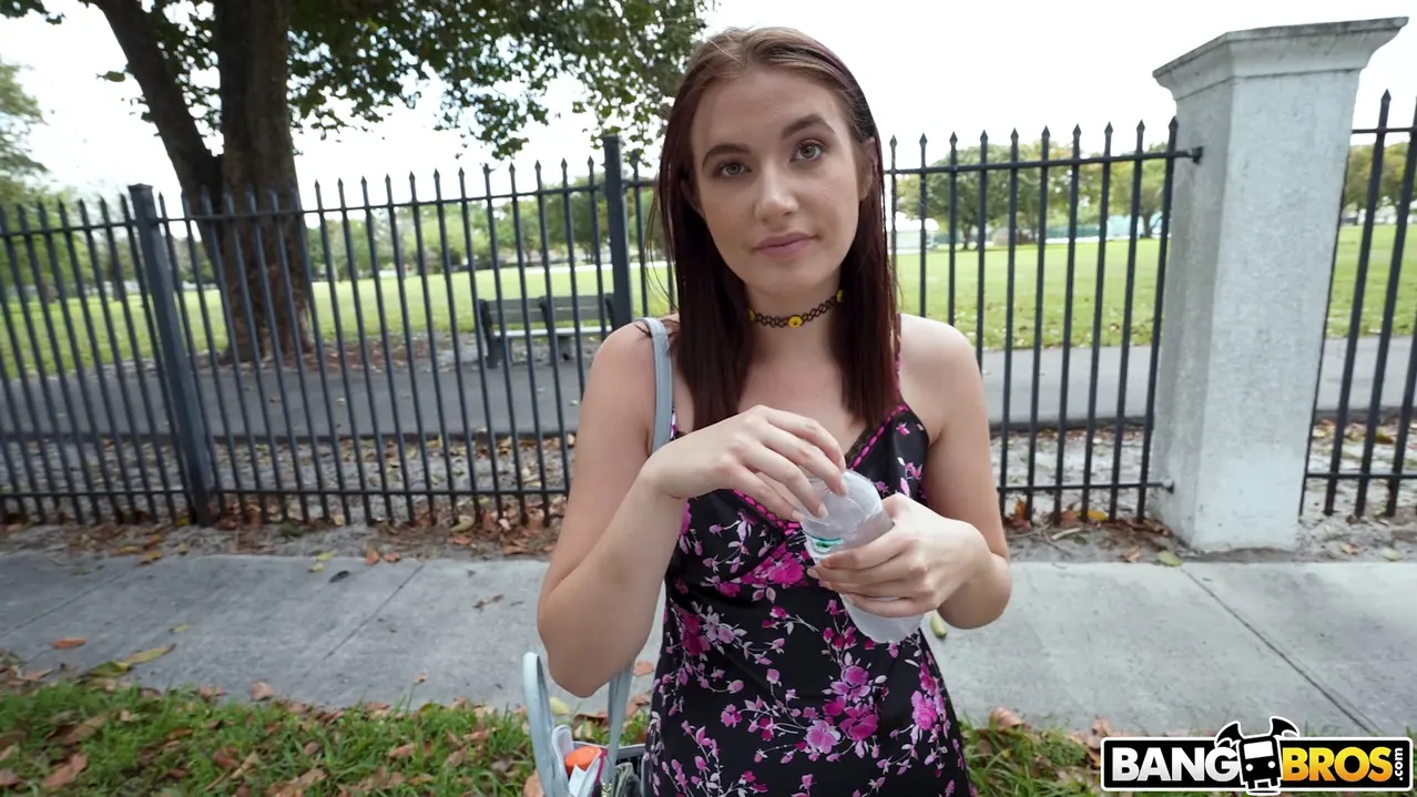 Bangbros 'Pantie Sniffing Money Grabber' starring Gracie Mayy (Photo 630)