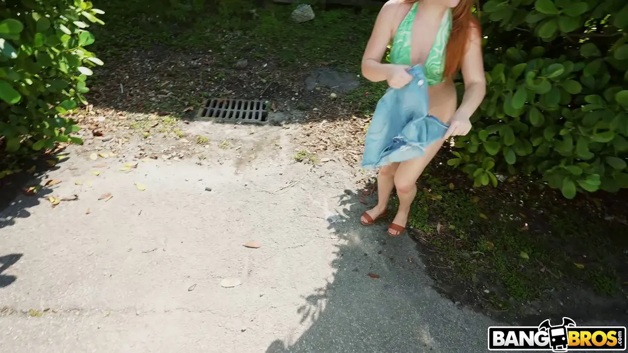 Bangbros 'Does The Carpet Match the Dr**es' starring Harper Red (Photo 568)