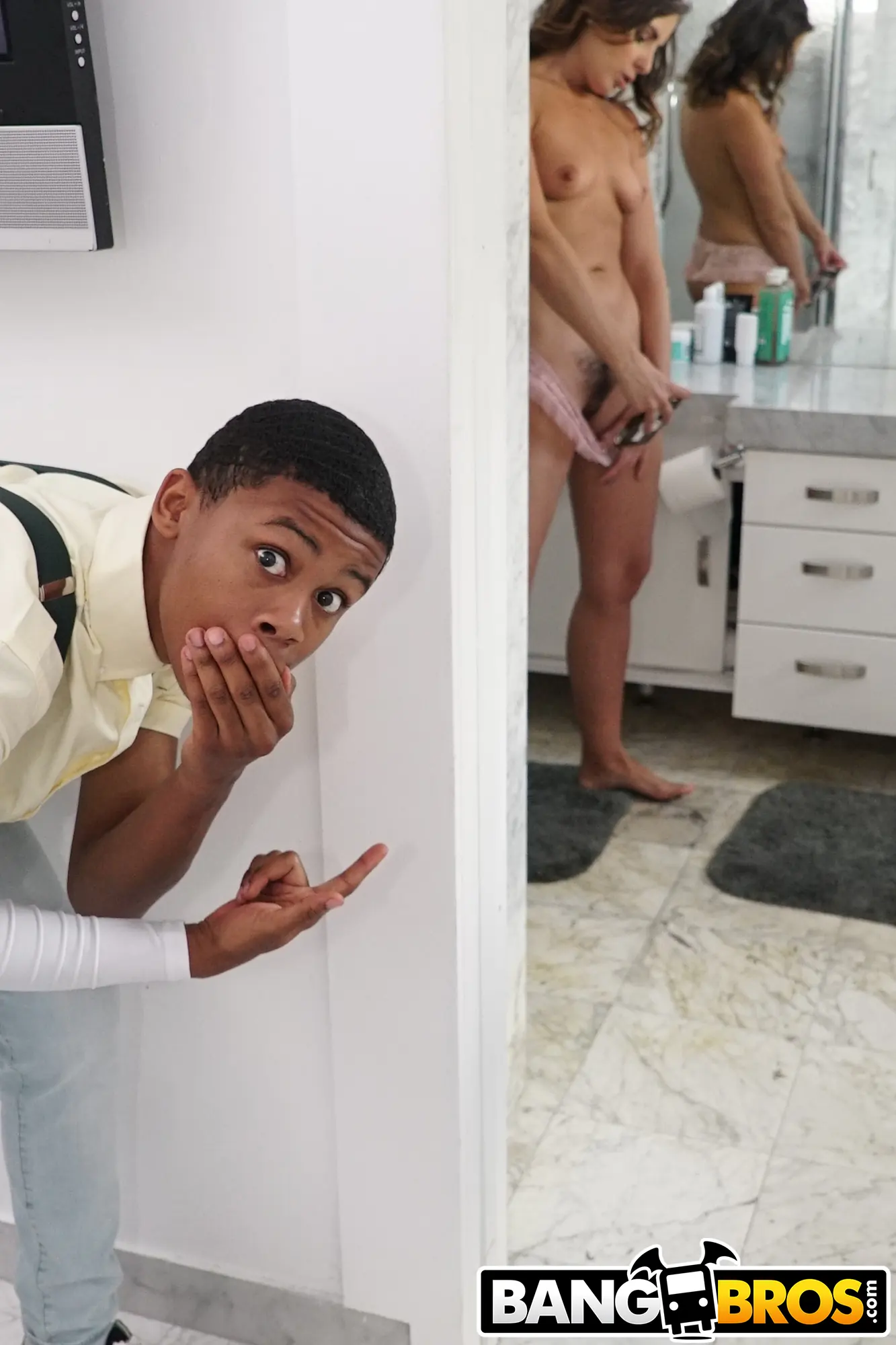 Bangbros 'Stepmom Punishes Little Perv' starring Helena Price (Photo 56)