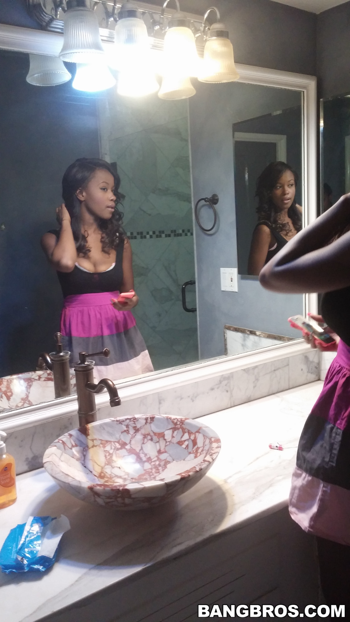 Bangbros 'Big Natural boobies TittyFucked!' starring Jezabel Vessir (Photo 84)