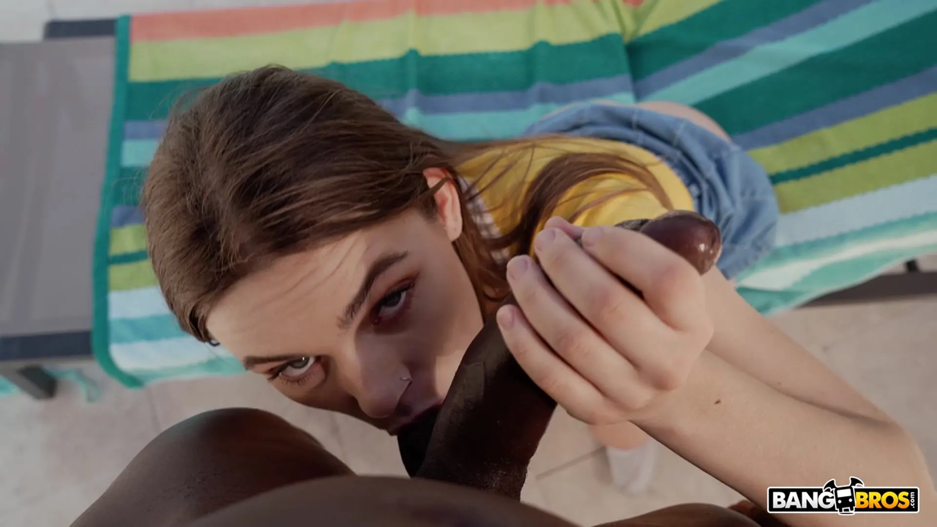 Bangbros 'Young Pussy By The Pool' starring Juniper Ren (Photo 315)