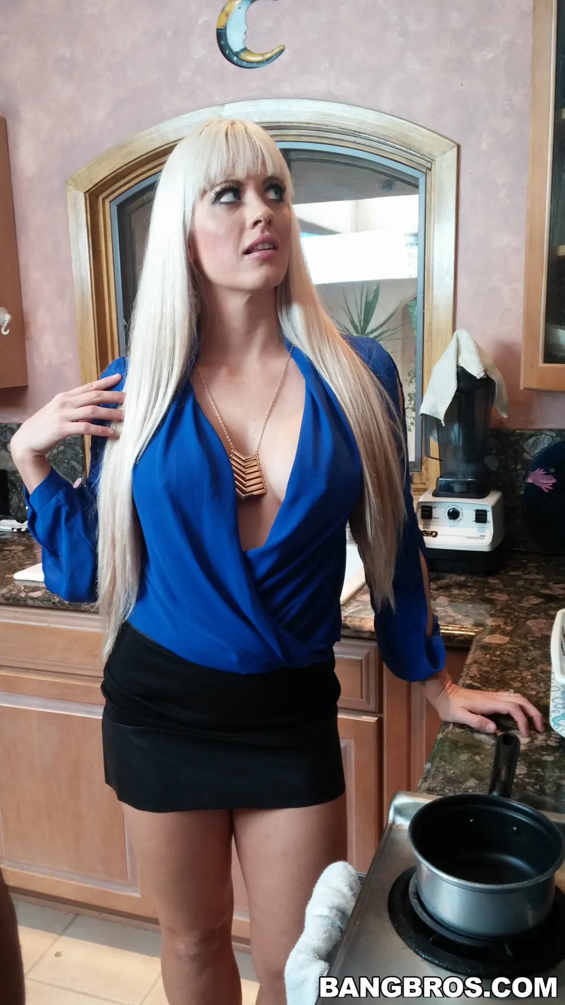 Bangbros 'Stepmom gives her son a lesson in Fucking' starring Kacy Lane (Photo 32)