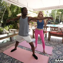Katalina Blue in 'Bangbros' Monster Cock Stretches Yoga Instructor (Thumbnail 1)
