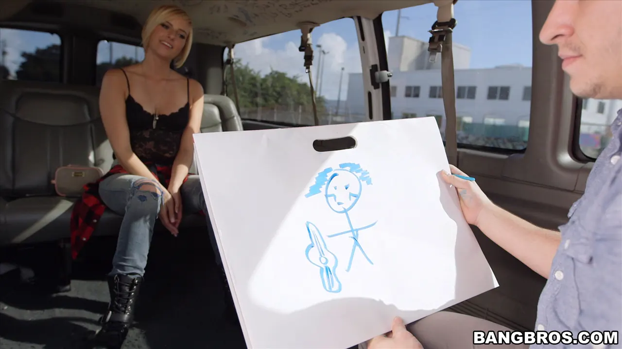 Bangbros 'Gullible Blonde Takes Raw Dick On The Bus' starring Kate England (Photo 132)