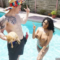 Katt Garcia in 'Bangbros' Busty Katt Garcia breaks in a new cock (Thumbnail 133)