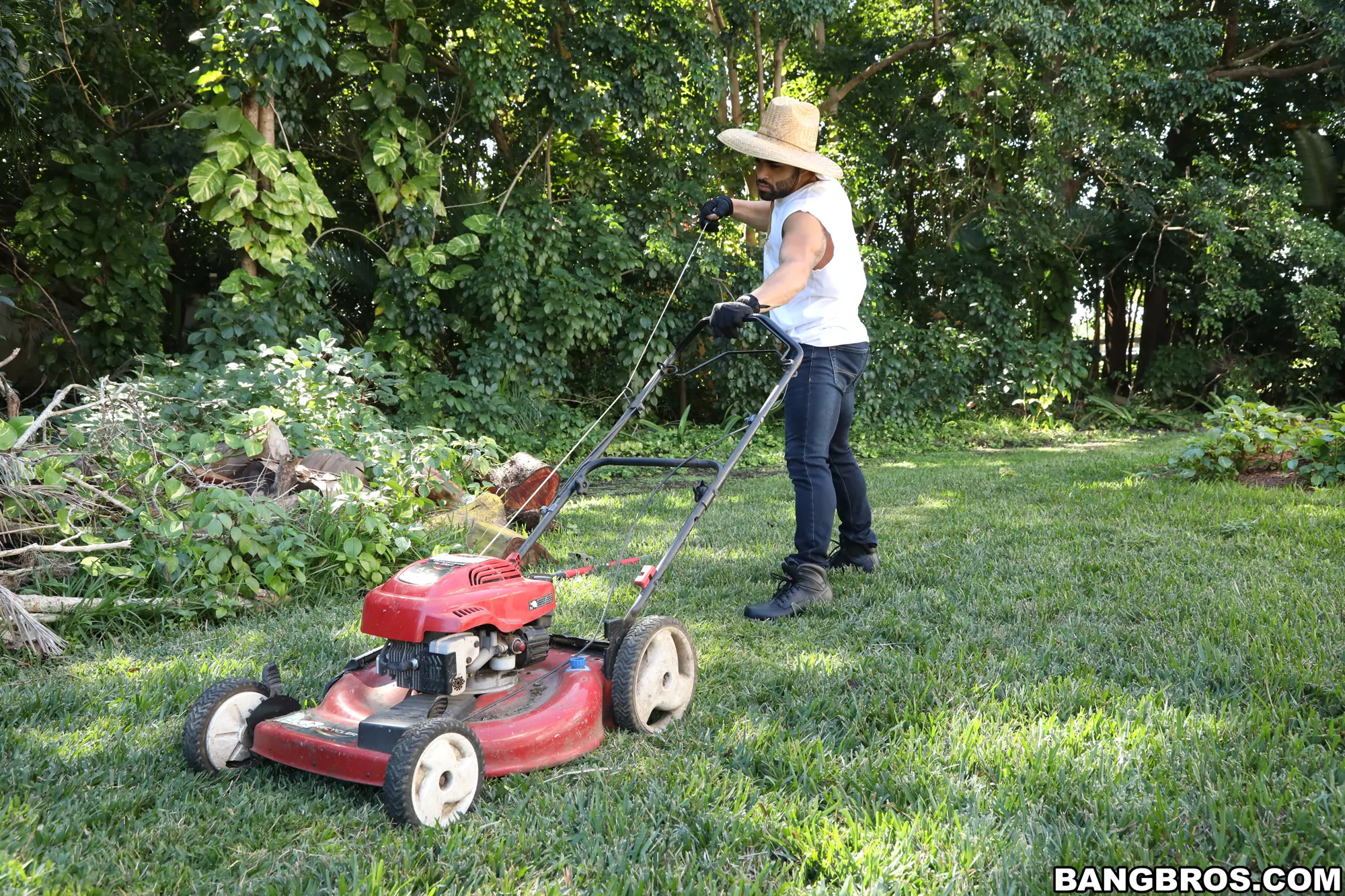 Bangbros 'fucks by the pool' starring Katt Garcia (Photo 8)