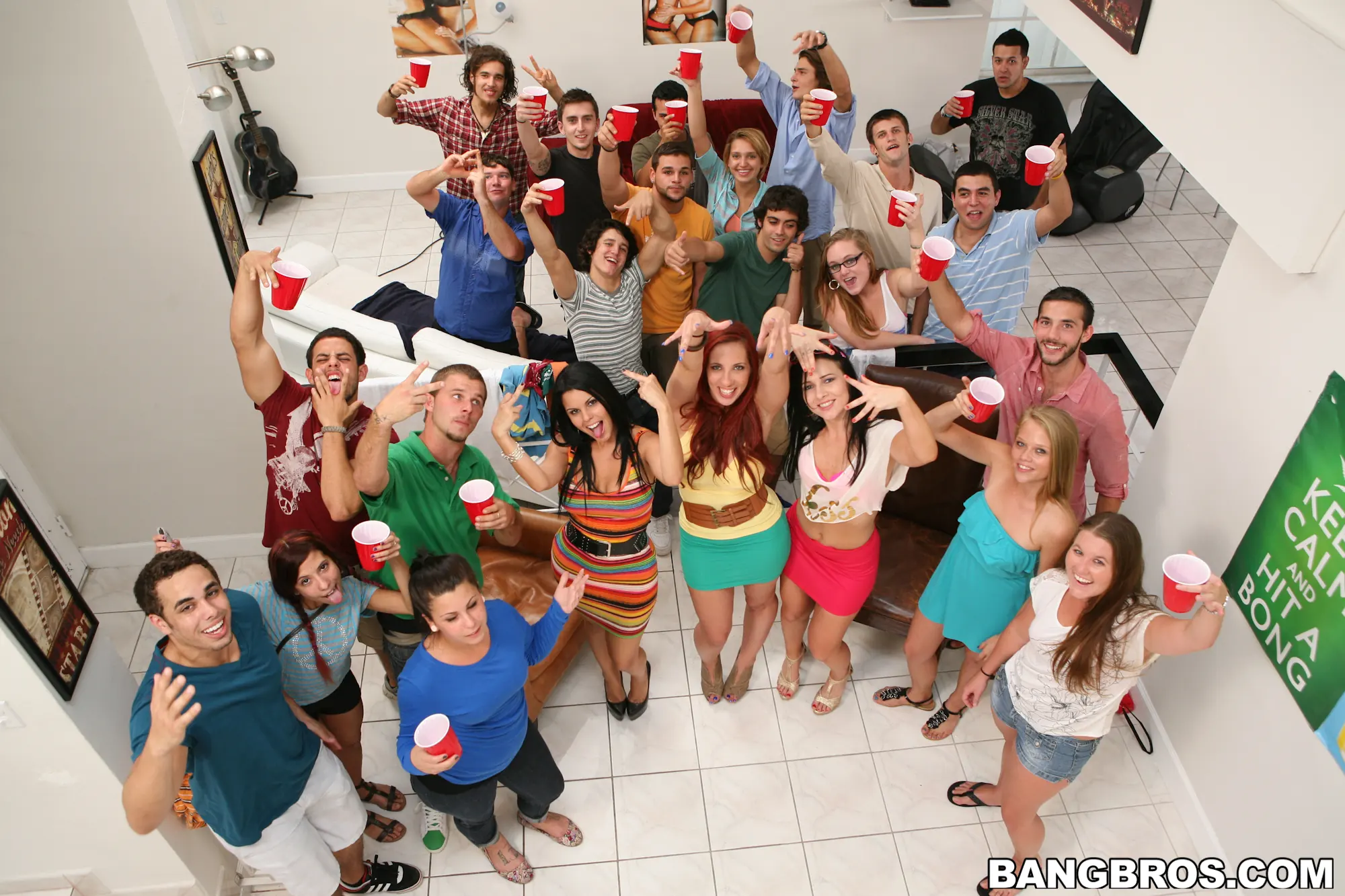 Bangbros 'Pornstars crash another party' starring Kelly Divine (Photo 1)