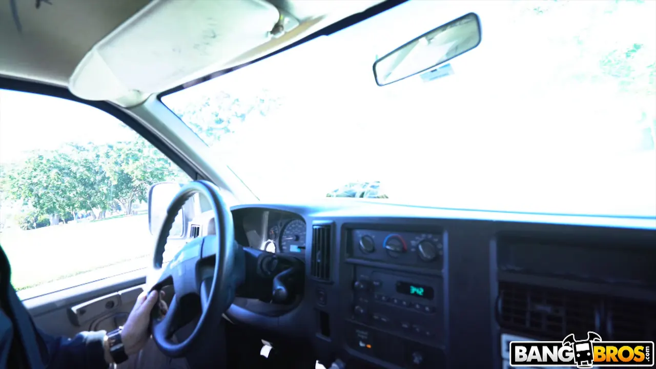 Bangbros 'Hot Nerd Fucks on the Bus' starring Kelsey Kage (Photo 1)