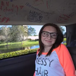 Kelsey Kage in 'Bangbros' Hot Nerd Fucks on the Bus (Thumbnail 297)