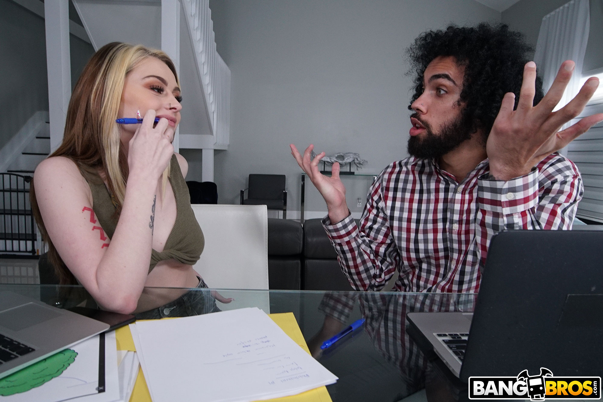 Bangbros 'Seducing the Tutor' starring Kimberly Snow (Photo 42)