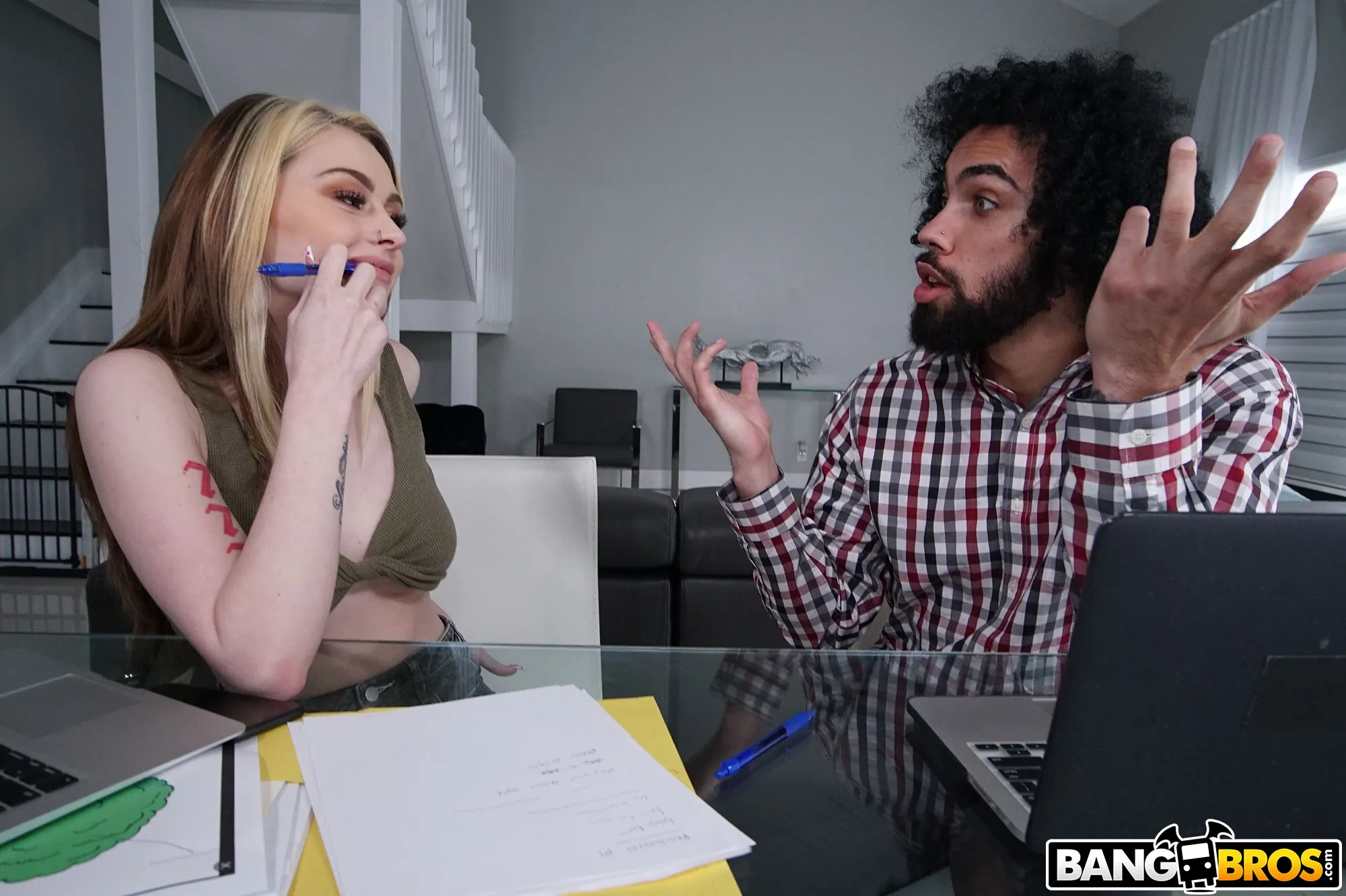 Bangbros 'Seducing the Tutor' starring Kimberly Snow (Photo 42)