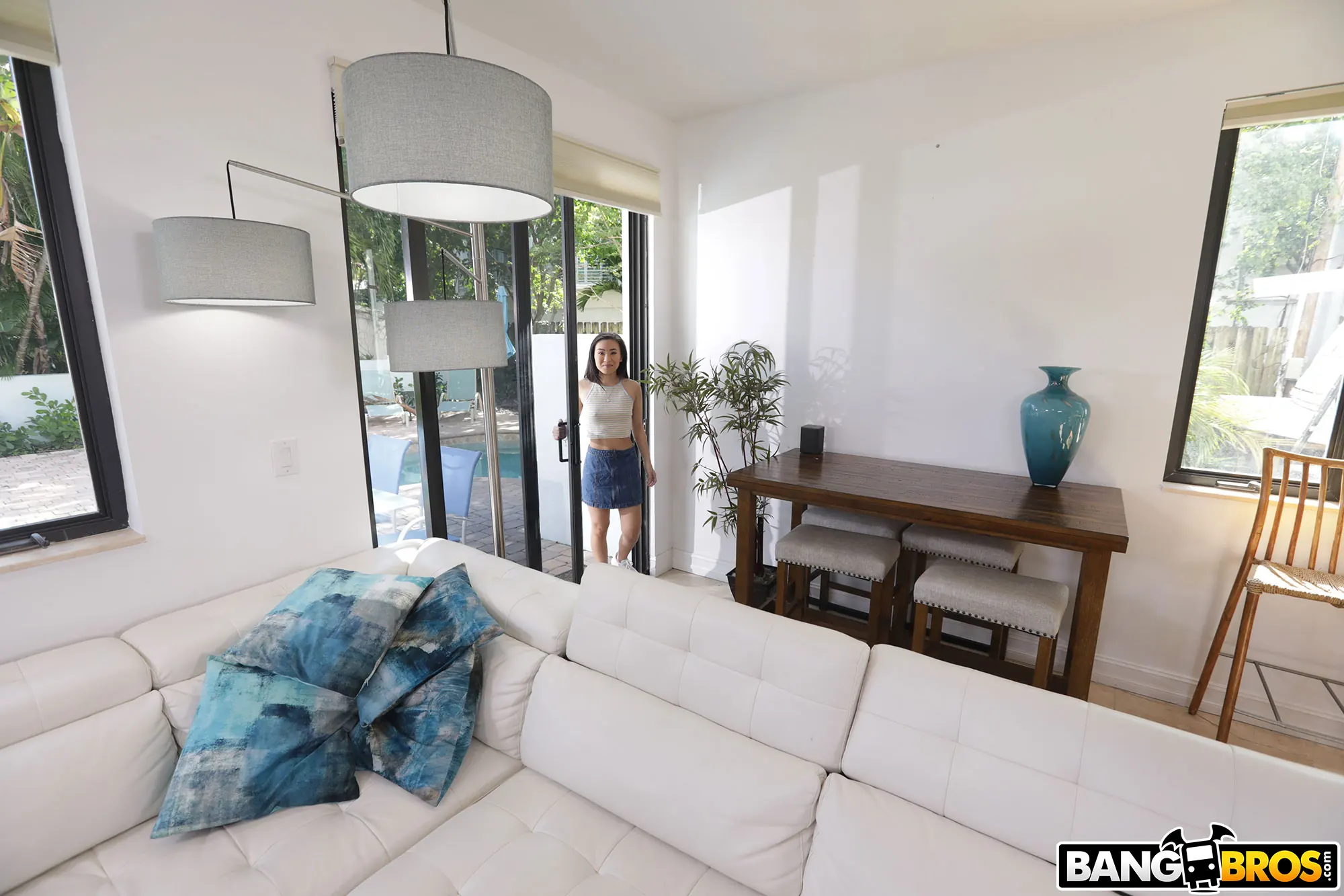 Bangbros 'Fiebre de coños asiáticos' protagonizando Kimmy Kimm (foto 1)