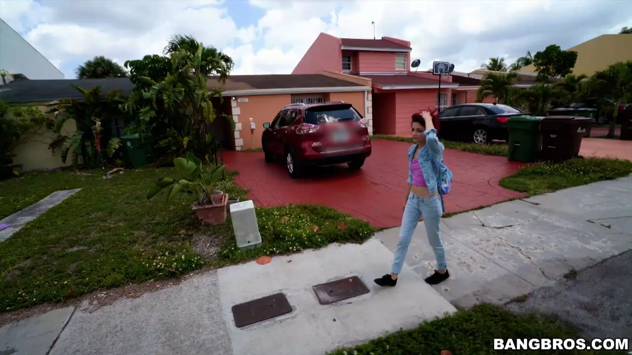 Bangbros 'Sesión anal en el autobús' protagonizando Lola Fae (foto 1)