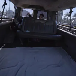 Mariah Banks in 'Bangbros' Eighteen Year Old Banks On The Bus (Thumbnail 1)