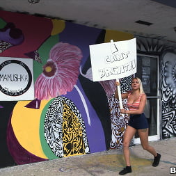 Marsha May in 'Bangbros' Protestor Exercises Her Right To Take Cock! (Thumbnail 1)