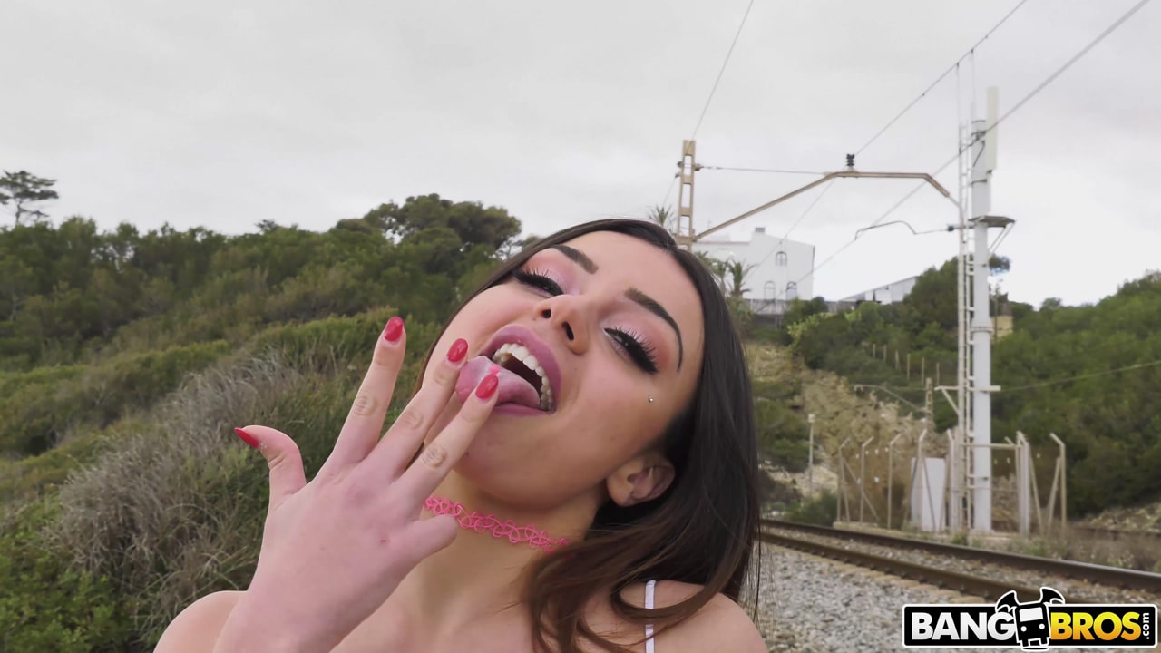 Bangbros 'Anal In Public Makes Her Squirt' starring Martina Smeraldi (Photo 75)