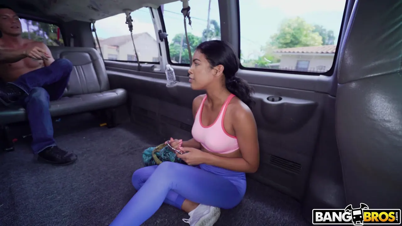 Bangbros 'College Girl Fucks Hard For Help' starring Maya Farrell (Photo 75)