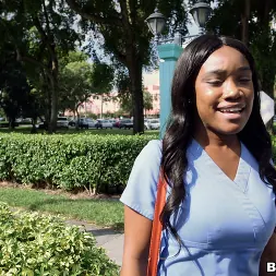 Mercedes in Hot Ebony Nurse Gets Banged On The Bus (Photo 33) Mercedes in 'Bangbros' Hot Ebony Nurse Gets Banged On The Bus (Thumbnail 33)