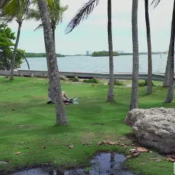 Michele James in 'Bangbros' Book Nerd Gets Fucked on The Bus (Thumbnail 1)