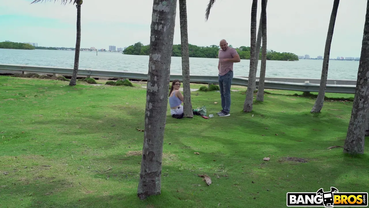 Bangbros 'Book Nerd Gets Fucked on The Bus' starring Michele James (Photo 19)