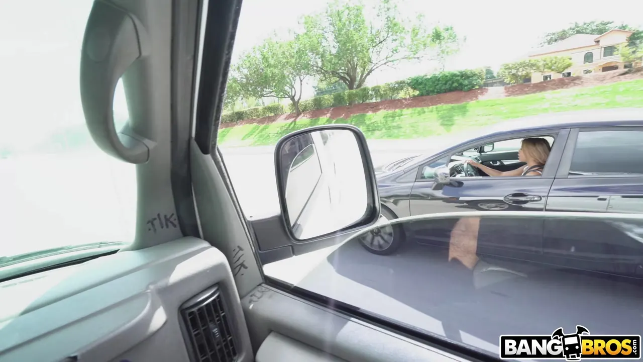 Bangbros 'Conducir por el maldito camino' protagonizando Milu Blaze (foto 1)